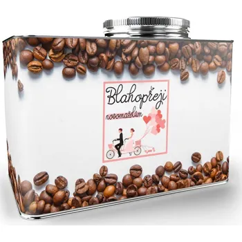 Káva Sablio Dárková káva Blahopřeji novomanželům - 500g