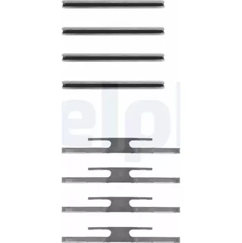 Přislušenství brzdového systému DELPHI Sada příslušenství obložení kotoučové brzdy DF LX0035