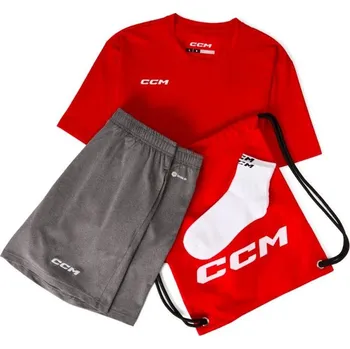 Pánská móda Tréninkový textil CCM Dryland Kit YTH, červená, Dětská, M CCM