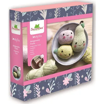 Výtvarná sada Lovely box - háčkované ovoce - Amigurumi