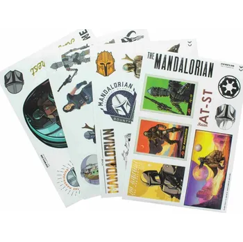 plyšák Technické samolepky Mandalorian