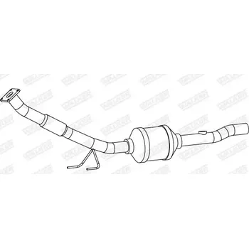 Katalyzátor WALKER Katalyzátor WA 28852 + DOPRAVA ZDARMA!