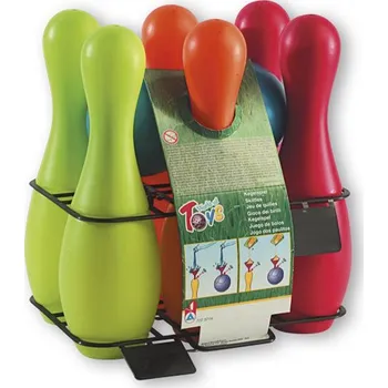 plyšák Androni Bowling 6+2 plnitelný vodou nebo pískem, výška 27 cm