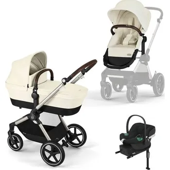 Dětské zboží Cybex Eos Lux + Aton B2 i-Size + Base One 2025 - Seashell Beige
