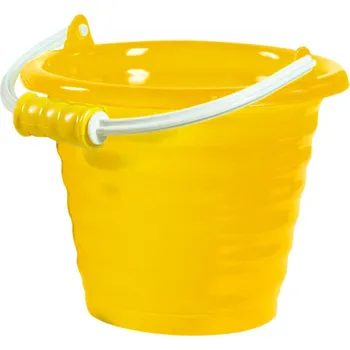 plyšák Androni Kyblík s vlnovkou - průměr 20 cm, žlutý