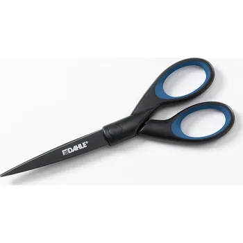 Dahle nůžky Office Titanium, 18 cm, symetrické, černé