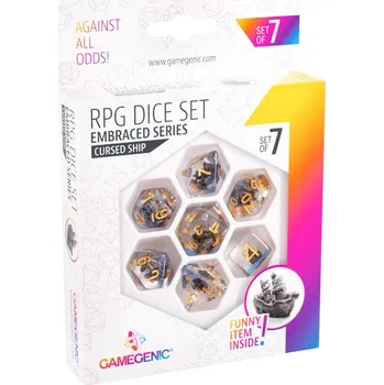 Desková hra Gamegenic: Embraced Series - Cursed Ship - RPG Dice Set (7pcs)