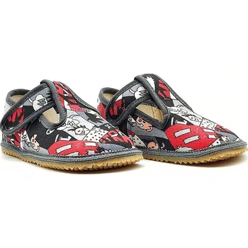 Chlapecké bačkory Barefoot bačkůčky Beda Comics BF060010 W Velikost: 28