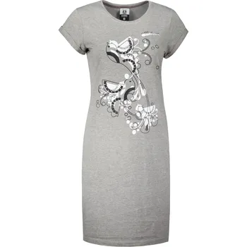 Dámské šaty Dámské šaty ALTISPORT ALW179178 TMAVĚ ŠEDÝ MELÍR XL