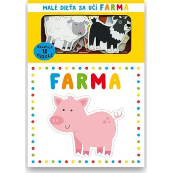 Cizojazyčná kniha Malé dieťa sa učí Farma