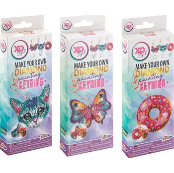 plyšák Diamantový SET klíčenka Donut