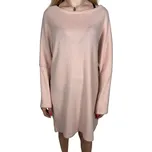 New Colection Dámske svetrové šaty JANE Barva: Růžová