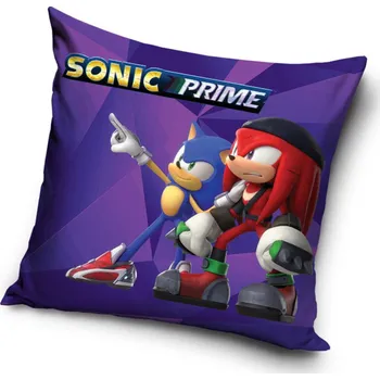 Polštář Dětský polštářek Ježek Sonic a Knuckles