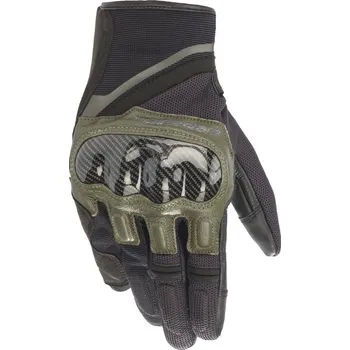 Moto rukavice ALPINESTARS rukavice CHROME zelená/černá 2024 - S