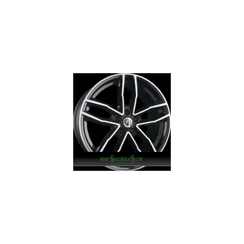 Alu kolo DIEWE ALITO 9x20 5x130 ET45.00 nero s machined - schwarz glanz frontpoliert