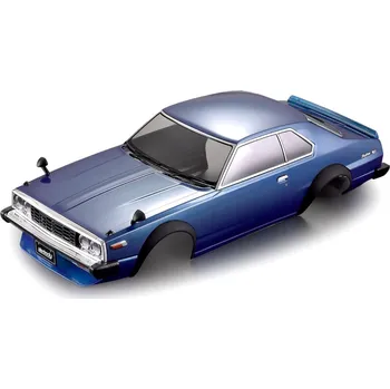 RC model auta Killerbody (KB48700) Karoserie Nissan Skyline Hardtop 2000 GT-ES (modrá)