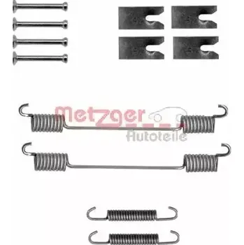 Brzdová čelist METZGER Sada příslušenství brzdové čelisti MTG 105-0836