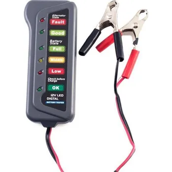 Autobaterie CARFACE Tester autobaterie a alternátoru 12V DO CF16897