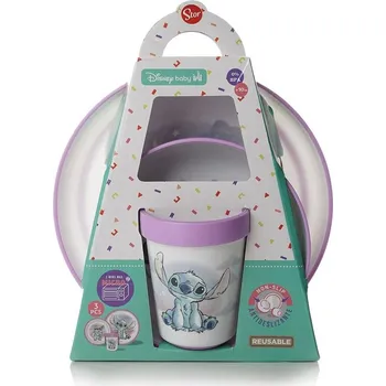 dětská jídelní sada THERMOBABY sada nádobí 3 dílná LILO & STITCH