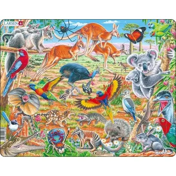 Puzzle Australská fauna