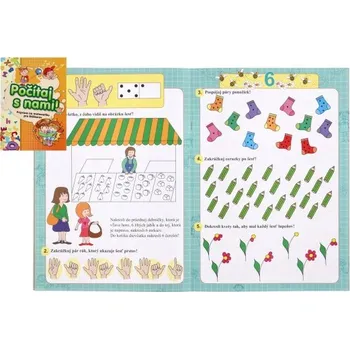 Cizí jazyk Zošit Počítaj s nami/Príprava na matematiku pre škôlkárov SK verzia 21x30cm