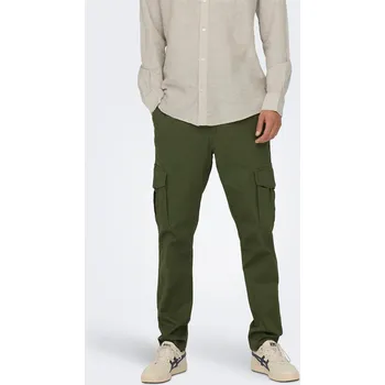 Kalhoty Only and Sons Olive Night 1066087 28W L