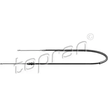 Lanko parkovací brzdy TOPRAN Tažné lanko parkovací brzdy TPR 207 372