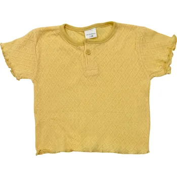 Dětské bavlněné tričko žluté 09 Velikost: 68