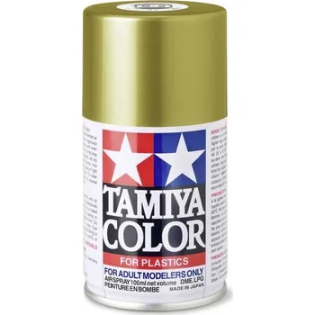 Barva ve spreji Tamiya (TS21) Tamiya barva ve spreji Gold (100ml)