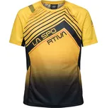 La Sportiva tričko Wave - pánské - žlutá/černá Velikost: M