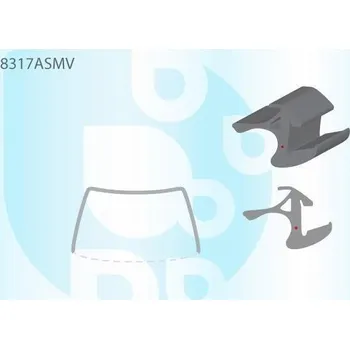 Autosklo PILKINGTON Bauset (lišta) čelního okna AS 8317ASMV