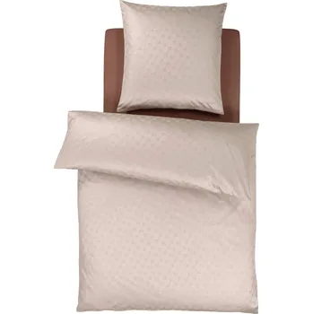 Povlečení Joop! Sada povlečení CORNFLOWER 40 x 80 cm a 155 x 200 cm, písková