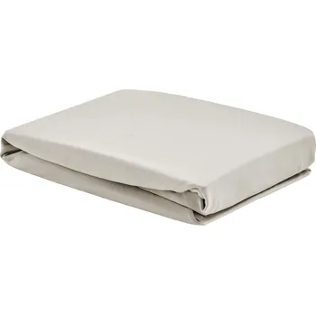 Prostěradlo Christian Fischbacher Bavlněné prostěradlo DREAMCATCHER Oatmeal 140 x 200 cm