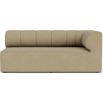 Pohovka Audo Copenhagen, Pravý modulární roh pohovky Eave Seamline Bouclé 86 x 172 cm béžový - Formadore