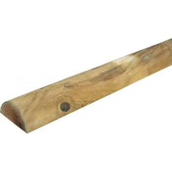 Plotový sloupek Cerland Půlkulatina impregnovaná frézovaná 10 x 250 cm borovice