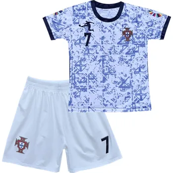 Numberoplus Dětský fotbalový dres komplet Portugalsko - Ronaldo CR7 2024 Velikost: 11 roků (vel.140)