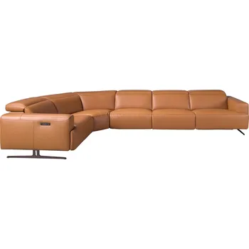 Pohovka Angel Cerdá Kožená rohová pohovka No. 6263, 310 cm, levá/pravá