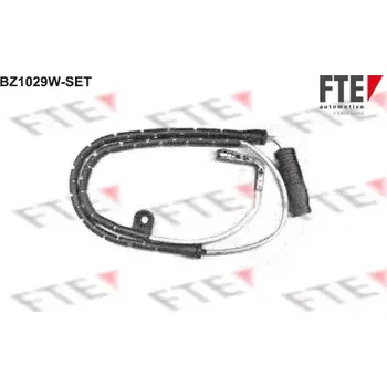Brzdová destička FTE Výstražný kontakt opotřebení obložení FTE BZ1029W-SET