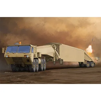 Plastikový model M983 Tractor with AN/TPY-2 X Band Radar - Trumpeter 01059