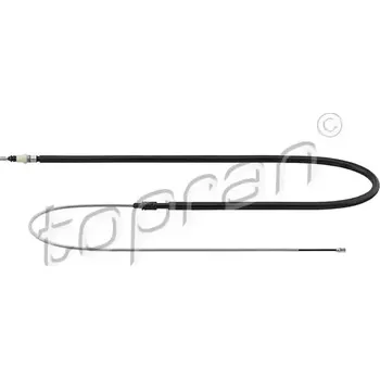 Lanko parkovací brzdy TOPRAN Tažné lanko parkovací brzdy TPR 723 599