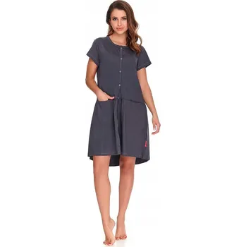 Dámská noční košile Noční Doctor Nap šedá velikost S