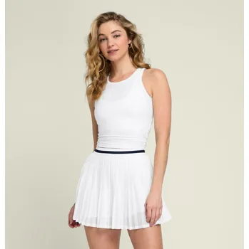 Dámská sukně Dámská sukně Wilson W Team Pleated Skirt Bright White S