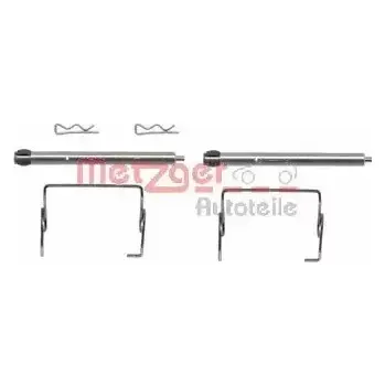 Přislušenství brzdového systému METZGER Sada příslušenství obložení kotoučové brzdy MTG 109-1267