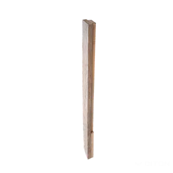 Příslušenství pro plot Diton Sloupek plotový Quick wall wood 150 250×110×2400 mm dělený průběžný dub světlý (6)