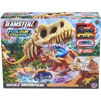 plyšák Teamsterz hora s autíčky Colour change