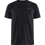 Pánské funkční triko CRAFT CORE Essence Bi-blend SS - černá Velikost: L