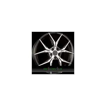 Alu kolo KESKIN KT19N 8,5x19 5x120 ET35.00 black front polish (bfp)