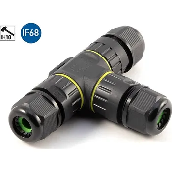 Příslušenství pro svítidlo Voděodolný T konektor ACC17 pro kabely potažené gumou Arelux