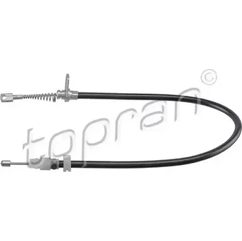 Lanko parkovací brzdy TOPRAN Tažné lanko parkovací brzdy TPR 408 448