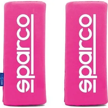 Návlek na bezpečnostní pás Sparco Návleky na bezpečnostní pásy - růžové SPR SK1108PK